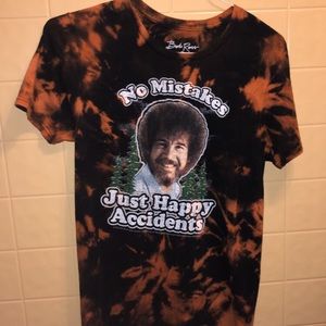 Bob Ross acid wash Tee
